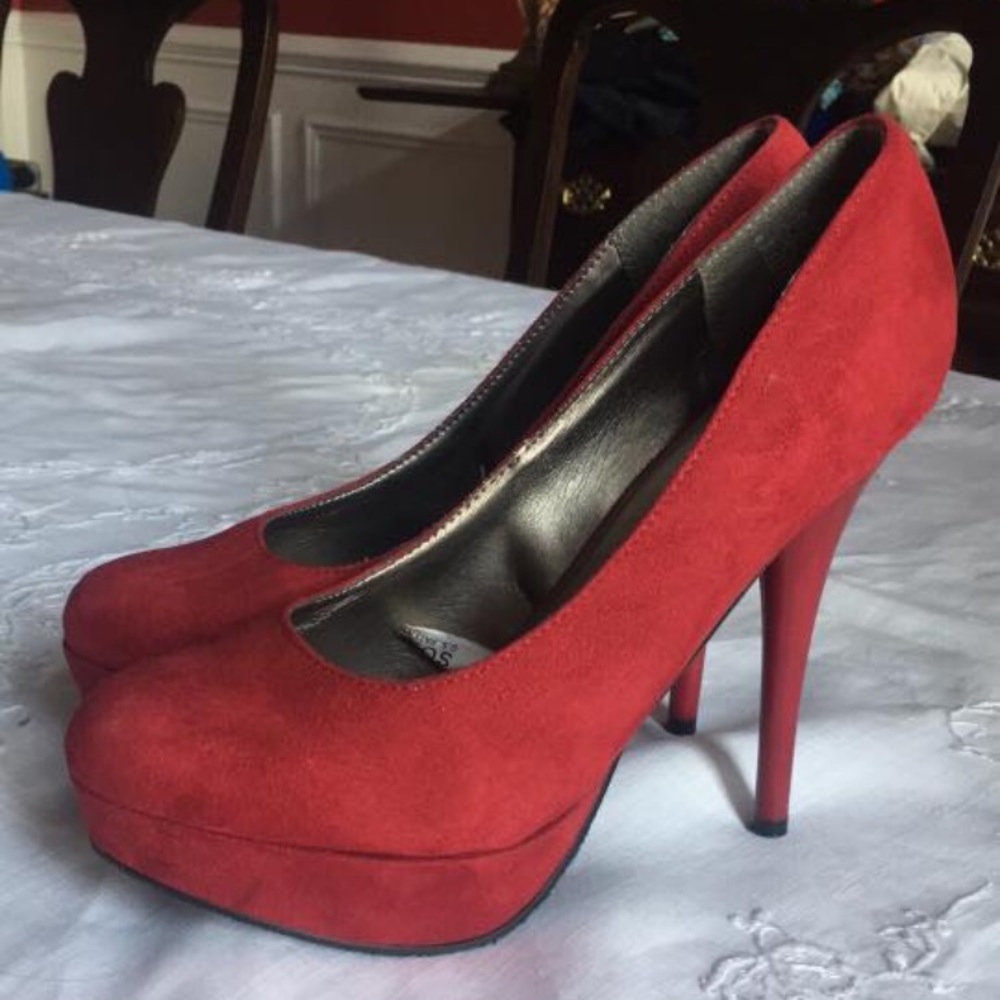 Red high heels